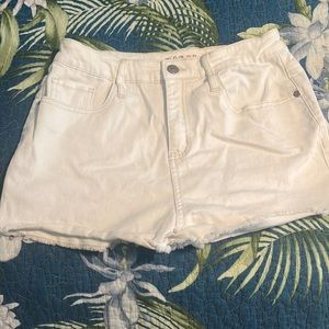 Wild Fable White Fringe Shorts